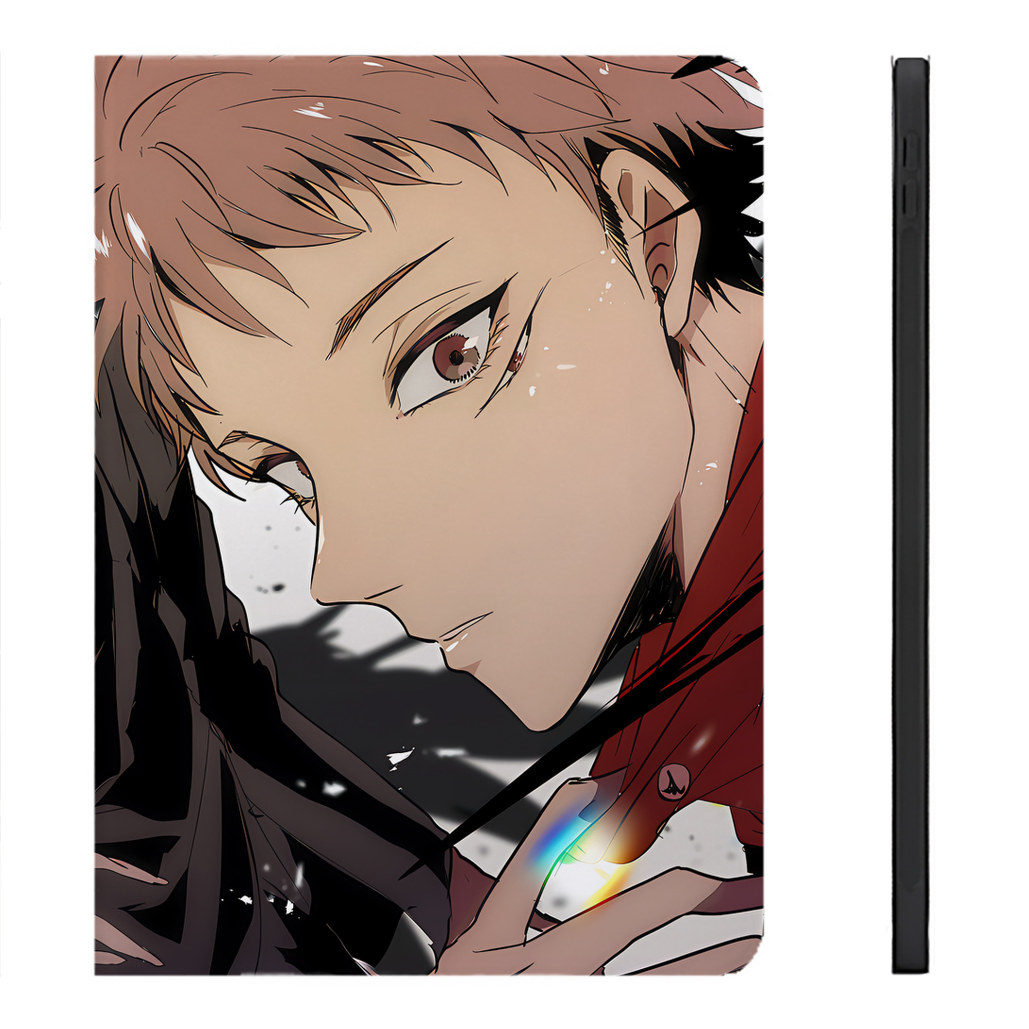 （画像用） 呪術廻戦 Jujutsu Kaisen IPadケース ペンホルダー付き ブックスタイルデザイン
